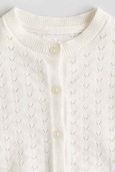 H&M Pointelle-knit cardigan