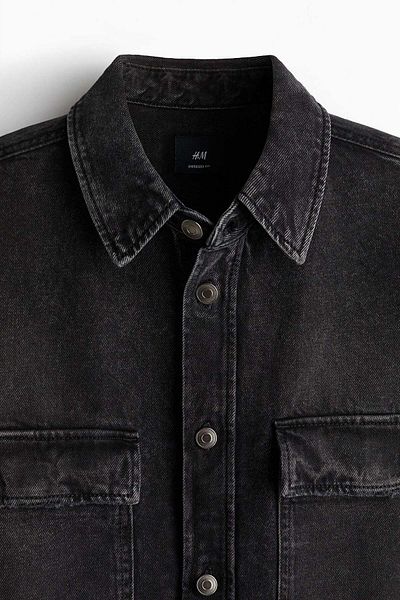 H&M Oversized Fit Denim shirt