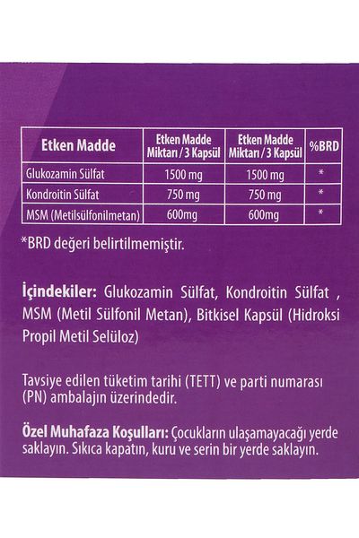 Phytodef Odeflex MSM + Glucosamine Sulfate + Chondroitin Sulfate - 90 Capsules