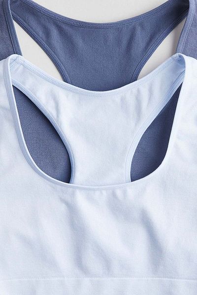 H&M 2-pack seamless tops
