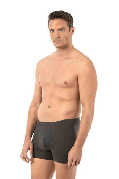 ÖZKAN underwear Özkan 12024 Men's Cotton Lycra Single Jersey Flexible Comfortable Boxer Shorts