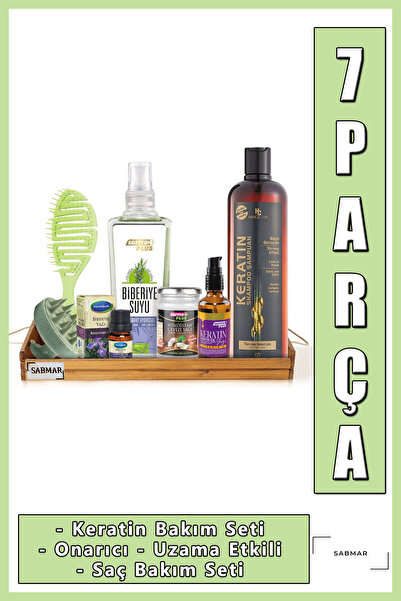 Hunca Care Saç Bakım Seti Keratin Bakım Seti Onarıcı Kadın Bakım Seti Kozmeti...