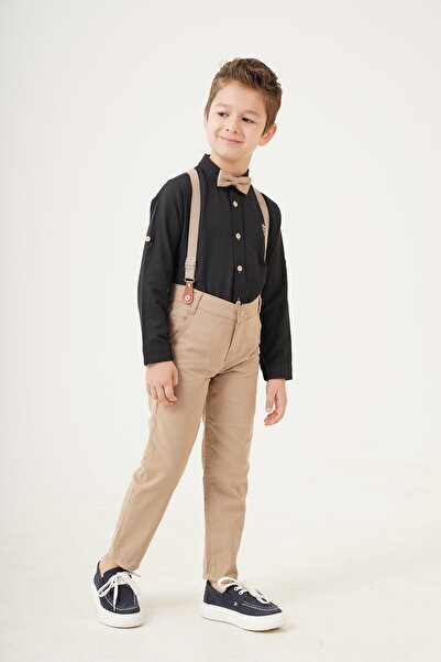 Esterella Set băiat / bretele și papion / cămașă pantaloni