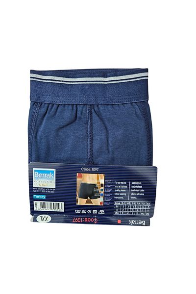 Berrak Men's 4-Piece Cotton Lycra Flexible Fabric Boxers