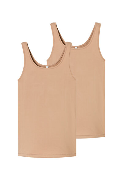 Schiesser Unterhemd Trägertop - Unique Micro Unterhemd Unterzieh-Shirt Ärmellos