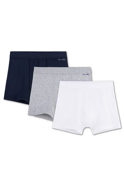 Sanetta Jungen Shorts 3er Pack - Pant, Unterhose, Organic Cotton, 104-176, einfarbig