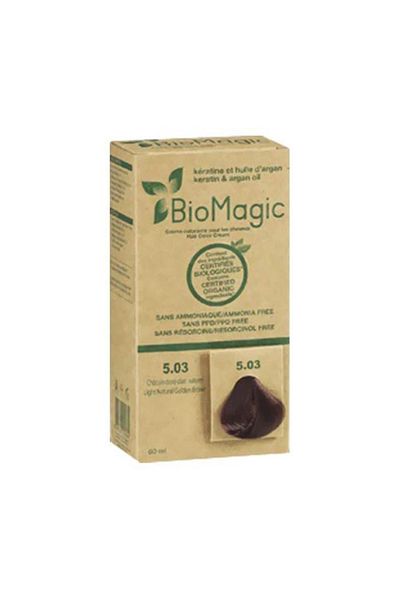BIOMAGIC Hair Color C K 5/03 Light Nat Golden Brown