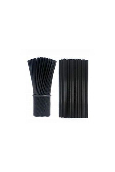 Bursa Pipet Black 100-Piece Frozen Cocktail Straws
