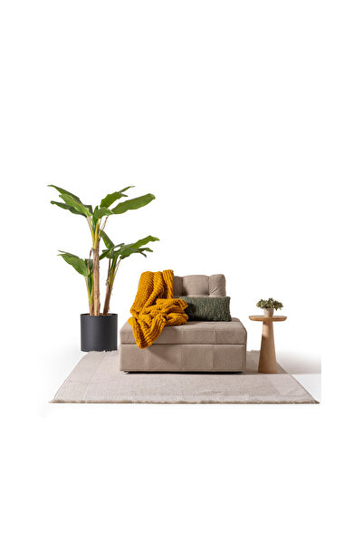 Home Kafi Yataklı Tekli Koltuk Koyu Vizon