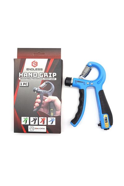 Endless Hand Grip Strengthener | 5-60 Kg Resistance | Forearm & Finger Power | With Counter