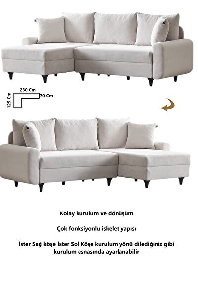 Kagu Corner Flavia Köşe Takımı