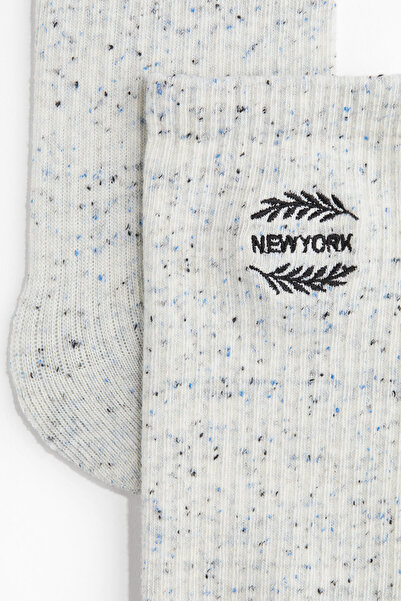 H&M Motif Detaylı Çorap