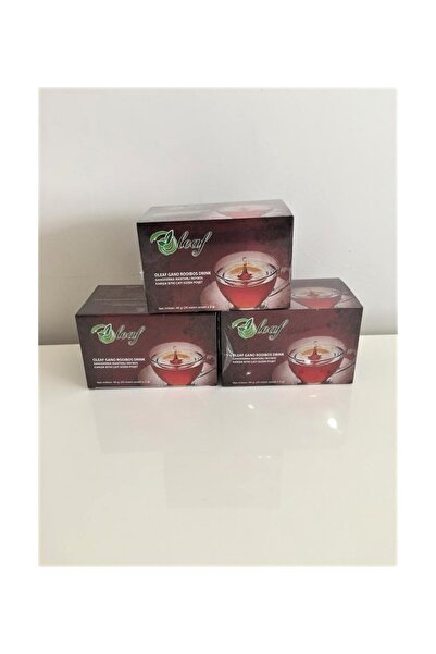 GanoExcel Rooibos Mixed Herbal Tea with Ganoderma Mushroom Filtered Sachet 3 Pack