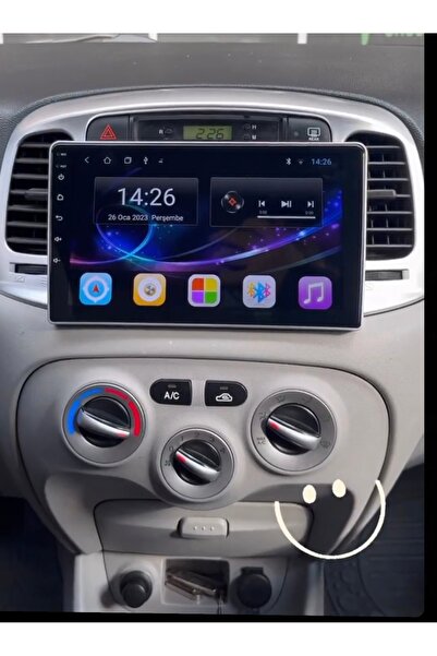 ClasKing Hyundai Accent Era 2006-2012 9" Multimedia Carplay Android Auto Teyp...
