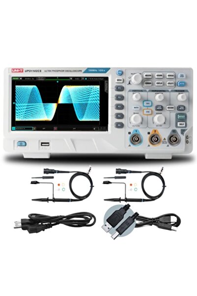 Unit UPO1102CS Çok Fonksiyonlu Dijital Fosfor Osiloskop