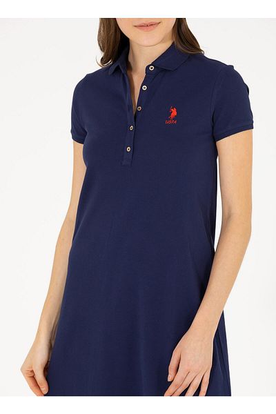 U.S. Polo Assn. Rochie bleumarin