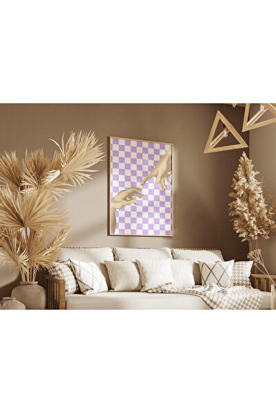 ARTCASTLE Tablou cu ramă din lemn Beyond Touch