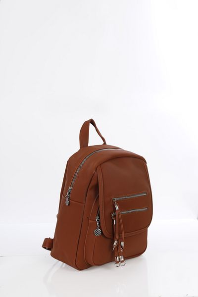 byFOX Fashion Σατέν σακίδιο πλάτης με διπλό κάλυμμα με φερμουάρ