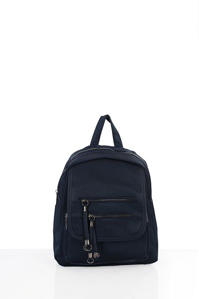 byFOX Fashion Satin Backpack with Double Zipper Cover