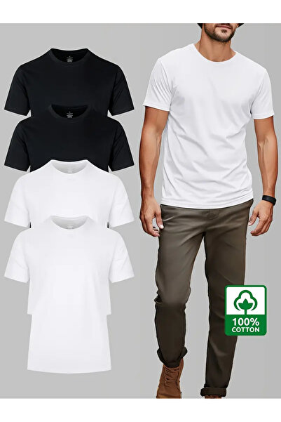 Karatopak Pachet de 4 tricouri de bază oversize unisex