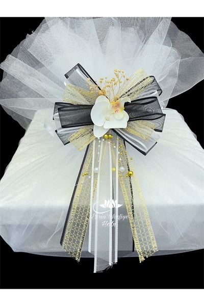 ecrin tuhafiye hobi Bohça Süsü, Gelin Damat Çeyiz Valiz Düğün Nişan Konvoy Gelin Arabası Sünnet Kına Süsü 1 Adet