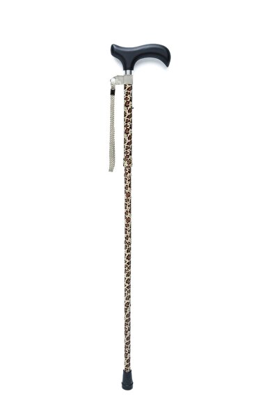 Kifidis Mf606 Katlanır Baston B044-8270-3 Leopar Desenli - Standart
