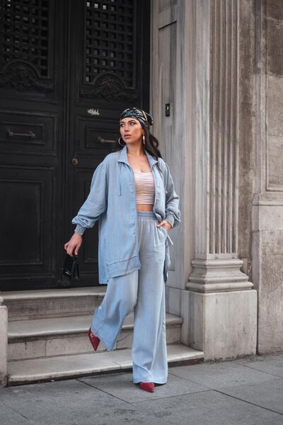 Qimene giyim kap tunik