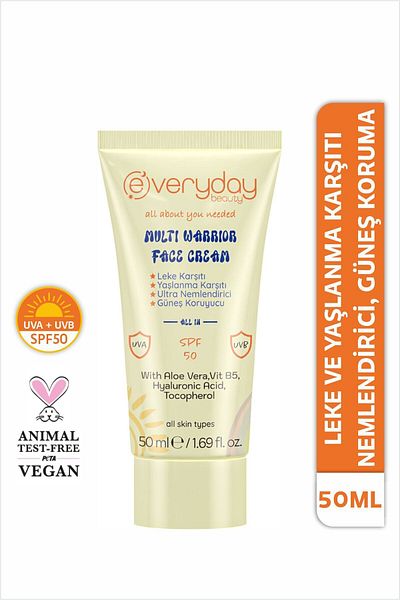 Everyday Beauty Spf 50 4 Effect Face Cream - 50 Ml*72