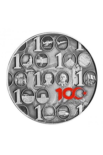 aga kulche Türkiye Yüzyılı Okside Gümüş Madalyon