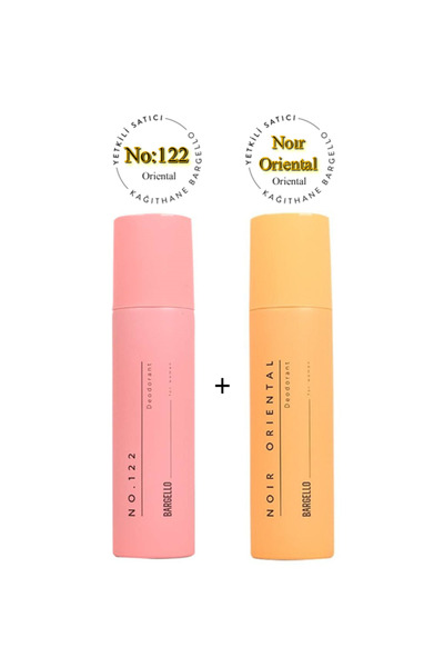 Bargello No:122 Noır Oriental Kadın Oriental Deodorant 150ml - Mnms150no122nrdeo