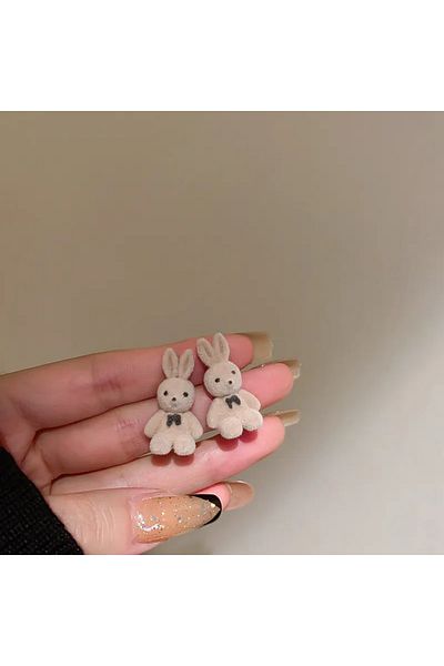 AKSESUARIM Special Design, Snake, Animal Themed Plush Earring