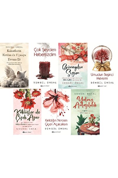 Epsilon Yayınevi Songül Ünsal 7 Kitap Set ( Kanadın Kırılsa da Uçmaya Devam E...