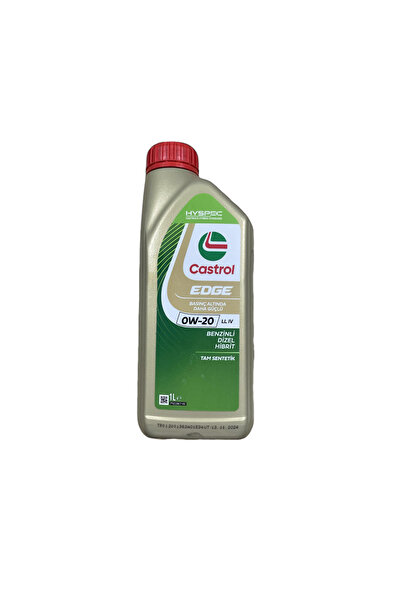 CASTROL Edge Ll Iv 0w-20 1 Litre Motor Yağı ( Üretim Yılı: 2025 )