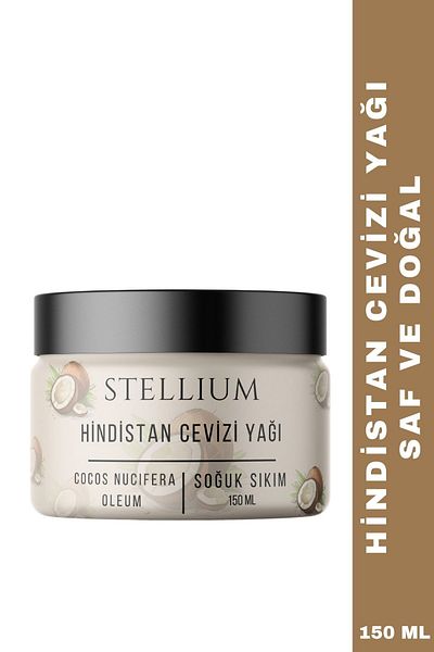 STELLIUM Coconut Oil - Pure and Natural (Cold Pressed)