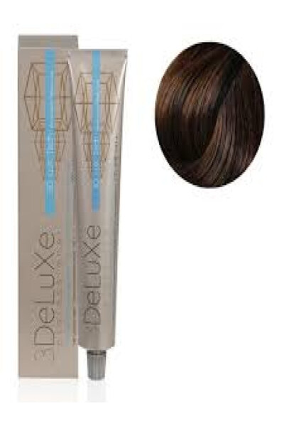 3Deluxe Professional Açık Kül Kahverengi Saç Boyası Kremi 5.1 Made In Italy