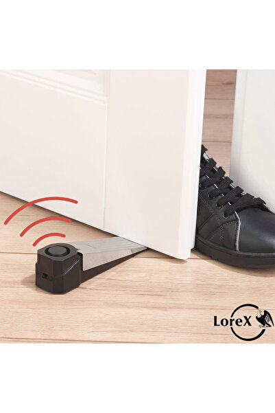 LOREX LR-KS09 Alarmlı Kapı Takozu Kapı Tutacağı Kapı Stoperi Kapı Durdurucu