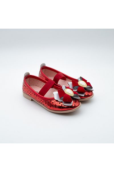 Arçın Shoes Girl's Ballerina Ballerina with Bow Detail – Elegance for Little Feet