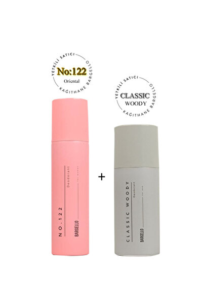 Bargello No:122 Classic Woody Kadın / Erkek Deodorant Oriental / Woody 150ml ...