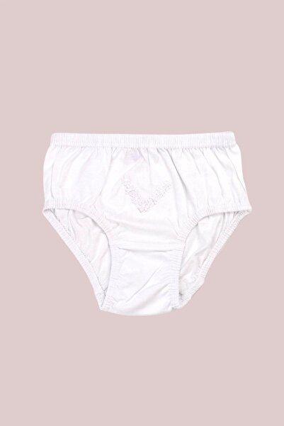 Ceylanoğlu Kız Çocuk Penye Papatyalı Külot 12'li Gkc302