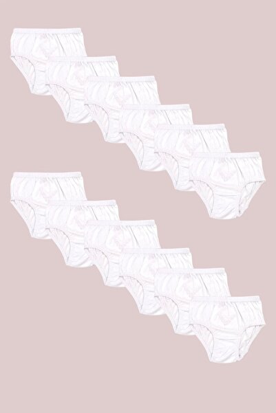 Ceylanoğlu Kız Çocuk Penye Papatyalı Külot 12'li Gkc302