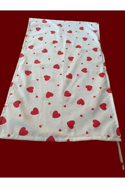 Kudi Red Heart 45X 121 Runner Table Elegance