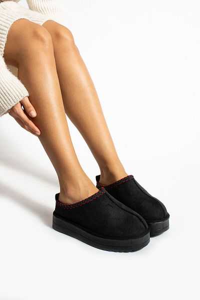 İnan Ayakkabı Flat Women's Shoes with Feather Inside