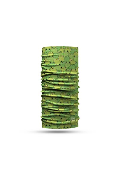 headwear Cute Green Frogs Bandana Kids Headwear Neck Collar - Hwbfkds013