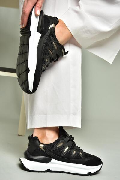 Fox Shoes U973501004 Чорні тканинні кросівки