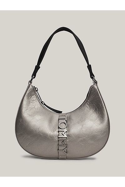 Tommy Hilfiger TJW CITY BOLD Чанта за рамо, сребриста
