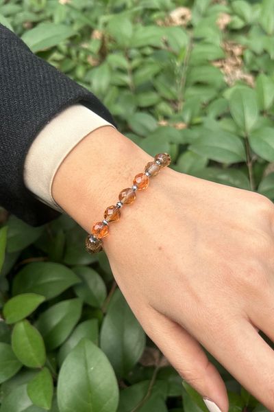 Suerte Accessories Handmade Zultanite Natural Stone Hematite Natural Stone Accessory Special Design Women's Bracelet