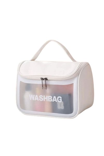 Others ECARLA Folding Cosmetic Bag WASHBAG White - Geanta pliabila pentru cosmetice WASHBAG alb