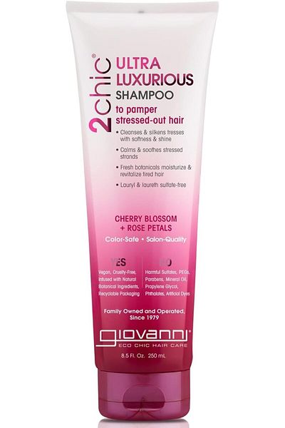 Giovanni , 2chic, Ultra-Luxurious Conditioner, Cherry Blossom & Rose Petals, 8.5 fl oz (250 ml)