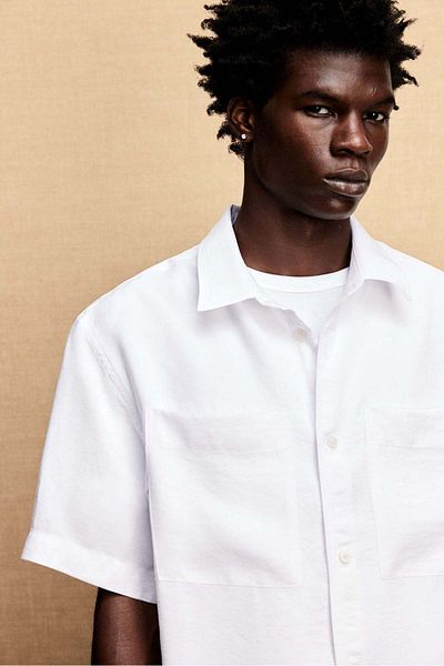 H&M Regular Fit Modal-blend shirt