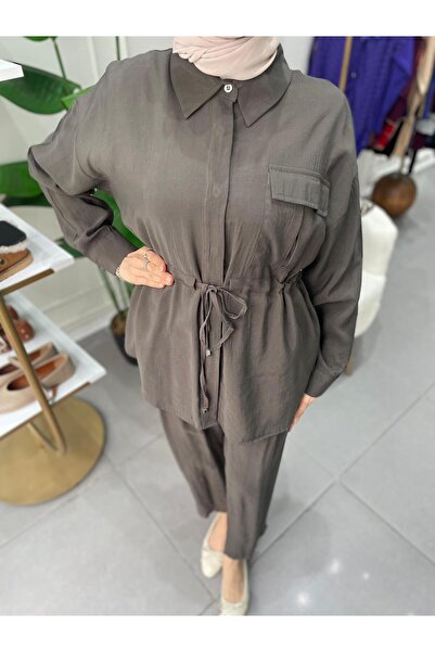 MODA HASEN Waist Stripe Suit